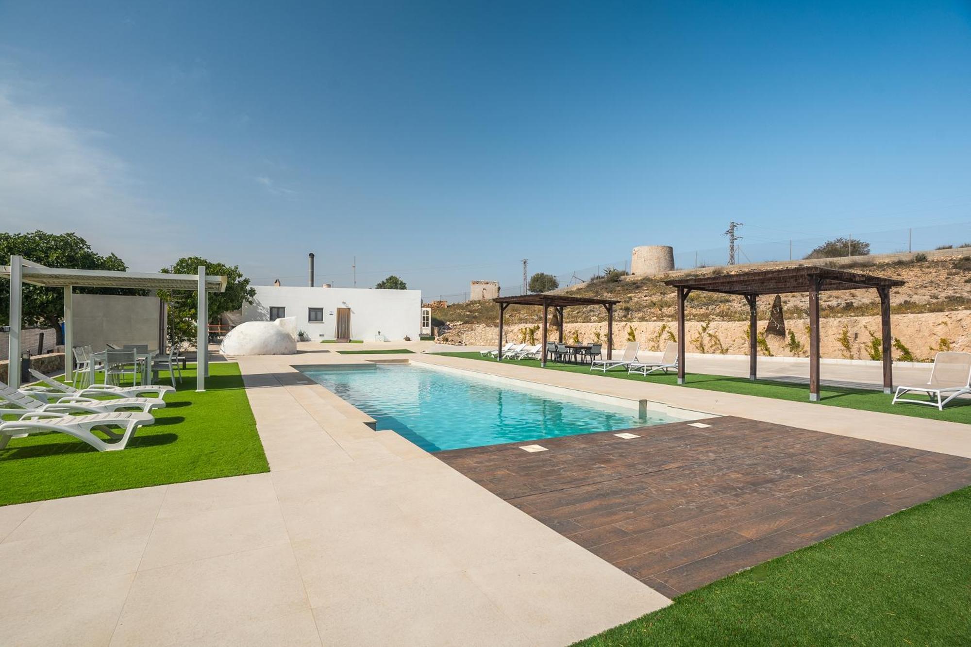 Casa Rural Acueducto アルメリア エクステリア 写真